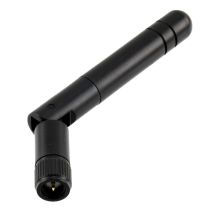 ShowMeCables 2.4 to 5.8 GHz Rubber Duck Antenna SMA Male Tilt Swivel