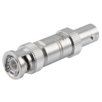 ShowMeCables 2 dB 50 Ohm RF Fixed Attenuator BNC Male to BNC Female 4 GHz Rated for 2 Watt