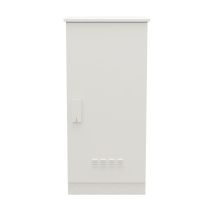 26U Floor Standing Network Cabinet, Outdoor, IP66 Rated, 24 Inch (600 mm)  depth, Cage Nuts, Fans with Temperature Control, White