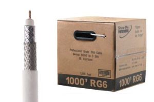ShowMeCables RG6 Dual Shield Coax Cable - BC