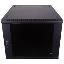 ShowMeCables 19-inch wide Network Cabinet, 9U, 23.6 inch (600mm) depth, Black