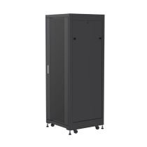 ShowMeCables 32U Network Cabinet, Quick Assembly, 23 in. depth, Black