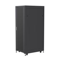 ShowMeCables 32U Network Cabinet, Quick Assembly, 31.5 in. depth, Black