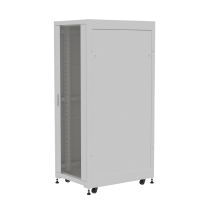 ShowMeCables 32U Network Cabinet, Quick Assembly, 31.5 in. depth, Signal White