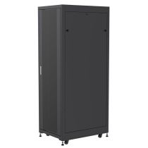 ShowMeCables 37U Network Cabinet, Quick Assembly, 31.5 in. depth, Black