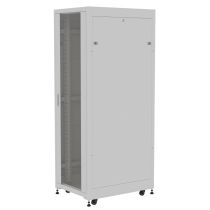 ShowMeCables 37U Network Cabinet, Quick Assembly, 31.5 in. depth, Signal White