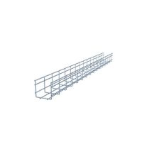 ShowMeCables Wire Mesh Cable Tray 4"D x 4"H x 5ft. 2pk