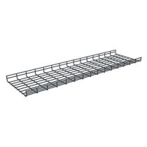 ShowMeCables Wire Mesh Cable Tray 16"D x 2"H x 10ft. 5pk SS