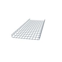 ShowMeCables Wire Mesh Cable Tray 20"D x 2"H x 5ft. 2pk