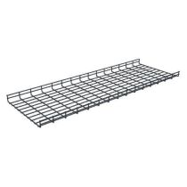 ShowMeCables Wire Mesh Cable Tray 20"D x 2"H x 10ft. 5pk SS
