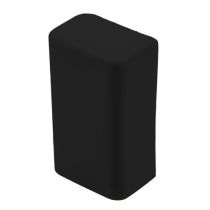 ShowMeCables Raceway end cap, 14x21mm black