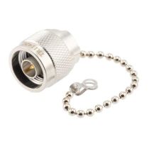 ShowMeCables 2 Watt 50 Ohm N Male RF Termination 12 GHz VSWR 1.2 with Chain