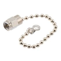 ShowMeCables 2 Watt 50 Ohm SMA Male RF Termination 12 GHz VSWR 1.15 with Chain