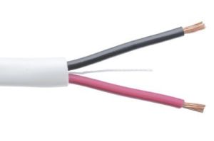 18/2 Plenum Speaker Cable - White