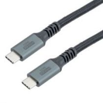 ShowMeCables USB 3.2 Data Cable, Aluminum connector, 20Gbps, C Male Plug to C Male Plug, 20V 3A