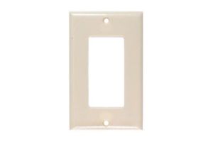 Decora Wall Plate - Single Gang - Ivory