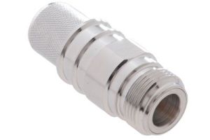 Times Microwave N Female Crimp Connector - LMR-600 - EZ-600-NF-X