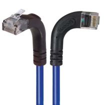 L-Com Cat5e Right Angle Ethernet Patch Cord - Right Angle to Upward Angle