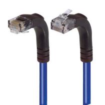 L-com Cat6 Right Angle Ethernet Patch Cord - Downward Angle to Upward Angle