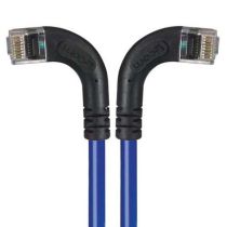 L-com Cat6 Right Angle Ethernet Patch Cord - Left Angle to Right Angle