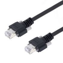 L-com Category 5e Braid Shielded GigE RJ45 to GigE RJ45 Ethernet Cables