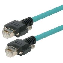 L-com Category 6a Double Shielded GigE to GigE RJ45 Ethernet Cables