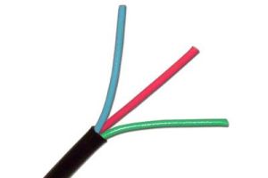3 Conductor Mini Coax Cable - 25 AWG