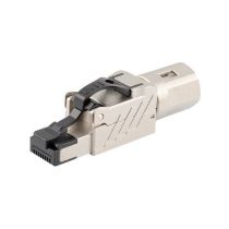 CAT8 RJ45 Field Termination Plug - Shielded