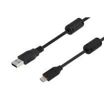 L-com USB 3.0 cable Type A Male to Type C Male with Ferrites