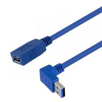 L-com USB 3.0 Female to male Type A right angle up exit
