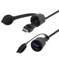 L-com USB 3.0 Industrial Harsh Environment Cables