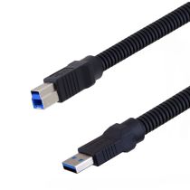 L-com Plastic Armored USB 3.0 Cables, A - B