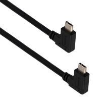 L-com Right Angle USB Cable,Right Angle C Male/Right Angle C Male