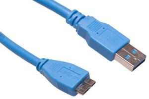 USB 3.0 A Male to Micro B Male Cable