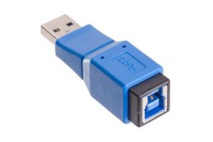 USB 3.0 A Male to B Female Adapter