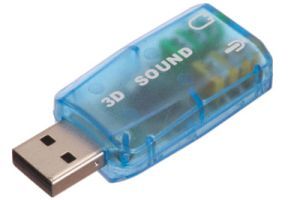 USB to Dual 3.5mm Female - Stereo Audio and Microphone Converter
