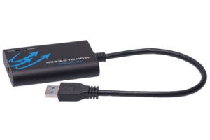 USB to HDMI Adapter with Audio Converter