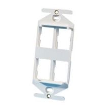 Ortronics TracJack Stylistics Frame - 4 Port