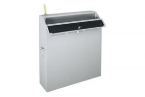 WRP Series Low Profile Wall Mount Cabinet - Putty Finish - 6 RU