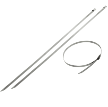 Stainless Steel Cable Ties - 10 PK - 0.18" Width
