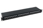 Shielded Cat5e Patch Panel - 24 Port