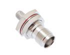 TNC Female Bulkhead Crimp Connector - LMR-240