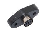 Mini 5 Pin DIN Female Solder Panel Mount Connector