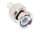 BNC Male Crimp Connector - RG59 & RG62 PVC - 20 Awg Center Pin