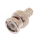 BNC Male Crimp Connector - RG6 Plenum