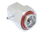 7/16 DIN Right Angle Male Crimp Connector - RG58 & LMR-195