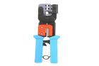 Ratchet Modular Crimping Tool for RJ22, RJ11, RJ12, and RJ45