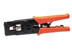 Ratchet Compression Tool for RG58, RG59, & RG6 - F Type, BNC, & RCA