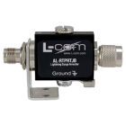 L-com RP TNC-Plug to RP TNC-Jack Bulkhead 0-3 GHz 90V Lightning Protector