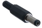DC Power Male Solder Connector - 2.1mm I.D. - 5.5mm O.D.